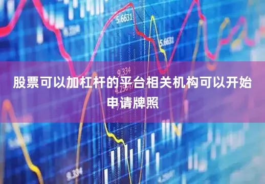 股票可以加杠杆的平台相关机构可以开始申请牌照